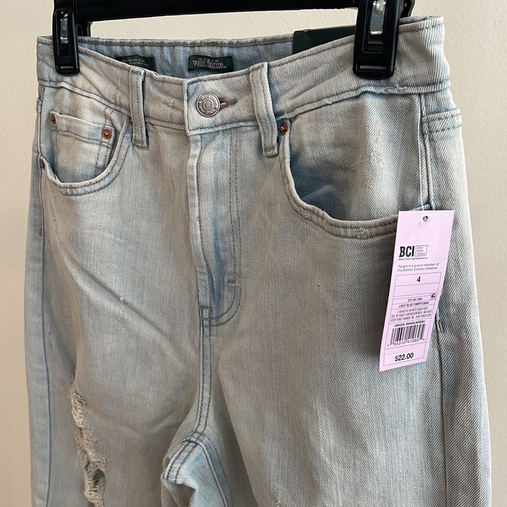 Wild Fable high waisted distressed jeans